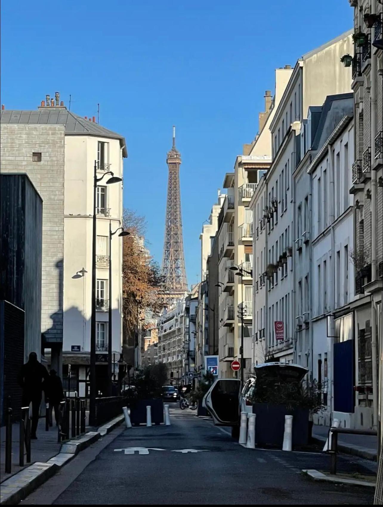 Eiffel Tour - Cosy Parisien Apartment Exterior foto